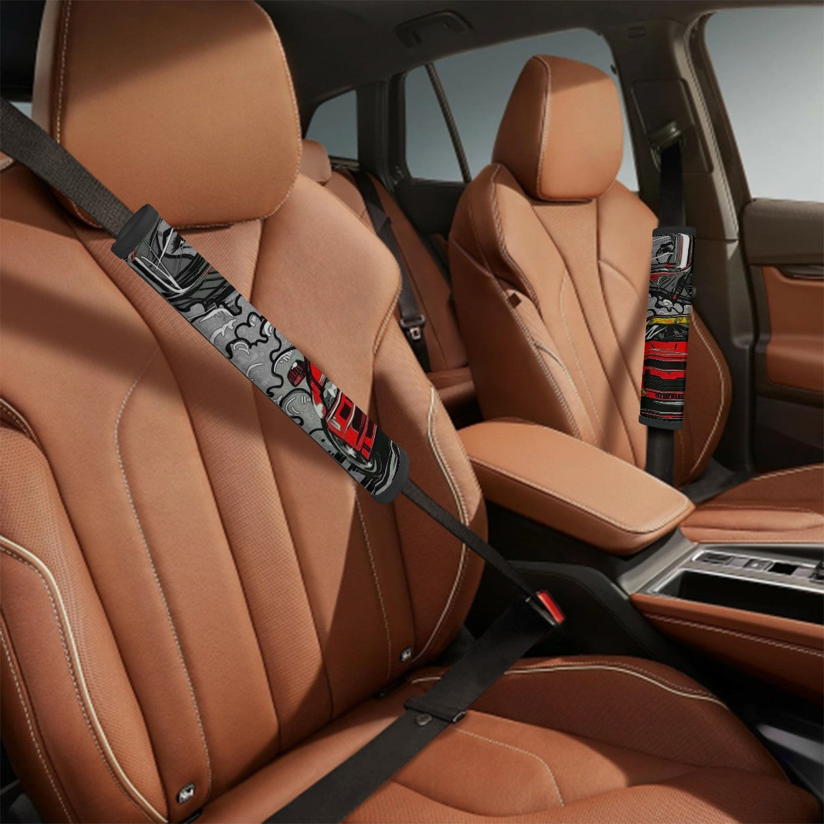 Seat Belt Cover Pad For Adults 2 Pcs