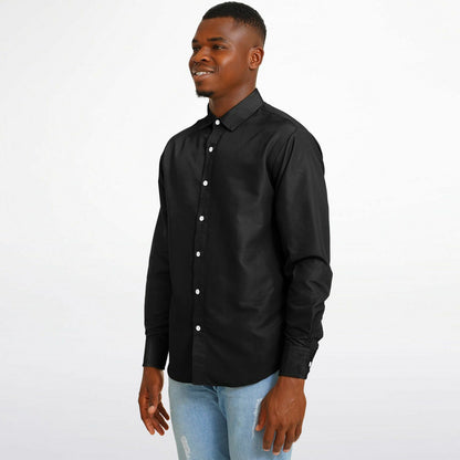 Silvia Soul Long Sleeve Button Down Shirt - AOP