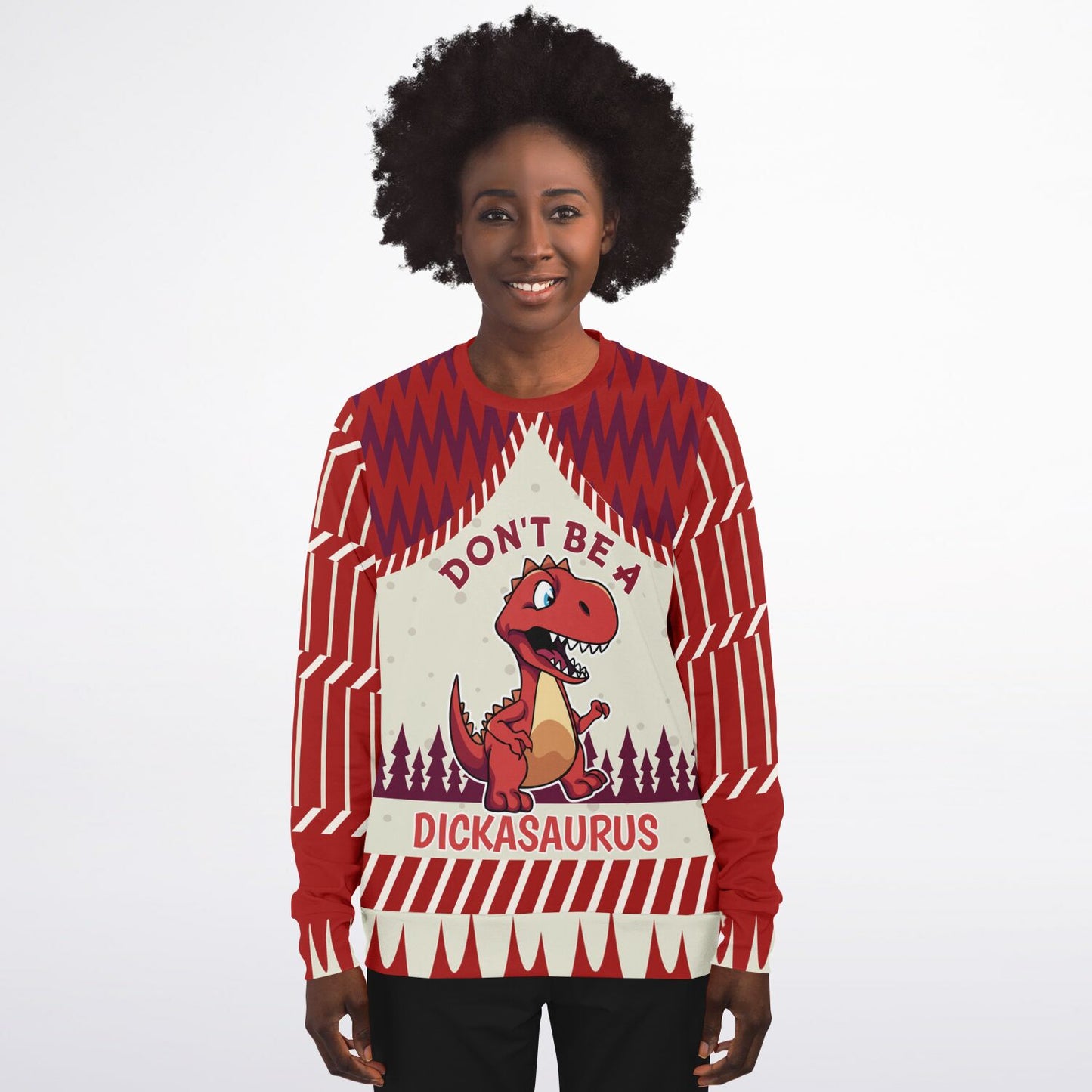 Don’t Be a Dickasaurus Funny Sweatshirt