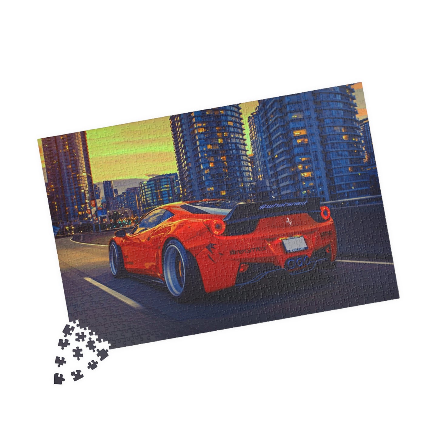 Ferrari  Widebody Jigsaw Puzzle [110, 252, 520, or 1014 pieces]