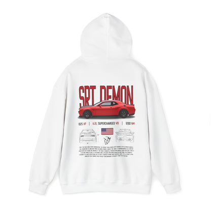 SRT Demon Poster Style Hoodie