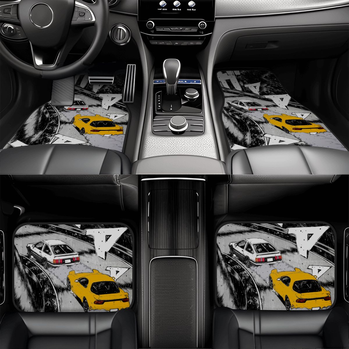 JDM Mountain Drift Automotive Floor Mats