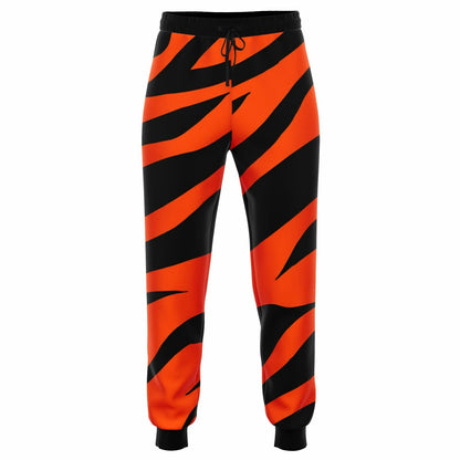 Orange Abstract Pattern Fashion Sweatpants