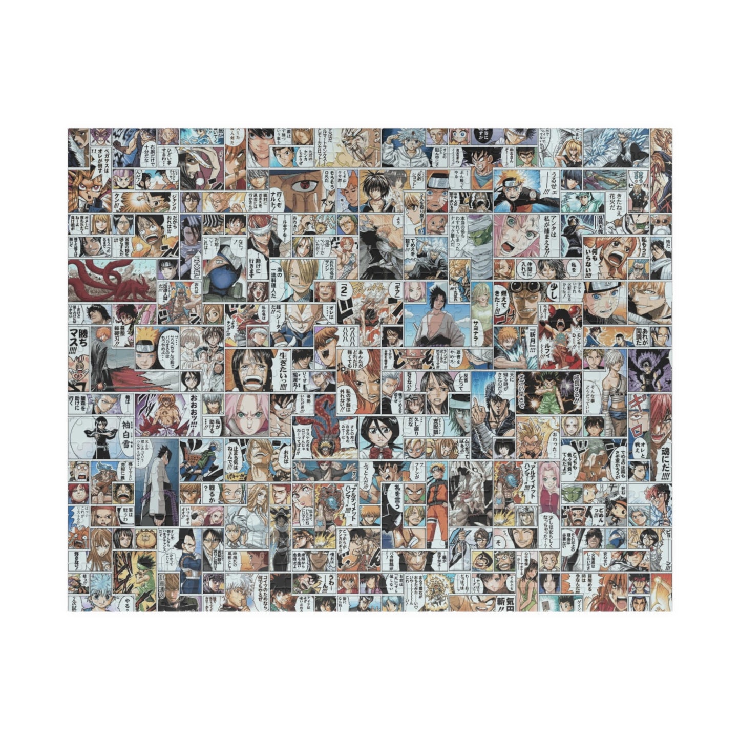 One Piece Anime Collage Jigsaw Puzzle [110, 252, 520, or 1014 pieces]