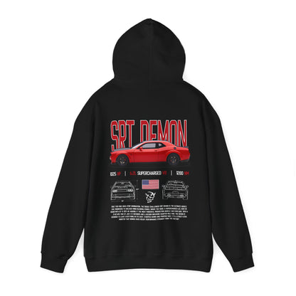 SRT Demon Poster Style Hoodie