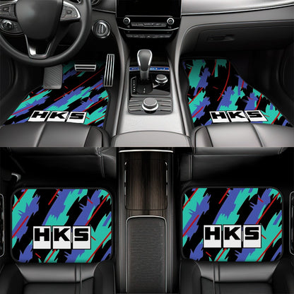 HKS Pattern Automotive Floor Mats