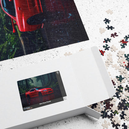 GTR R34 in the Rain Jigsaw Puzzle [110, 252, 520, or 1014 pieces]