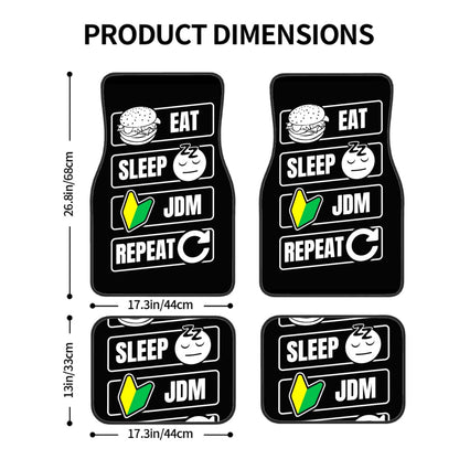 JDM Lifestyle Inspired Automotive Floor Mats
