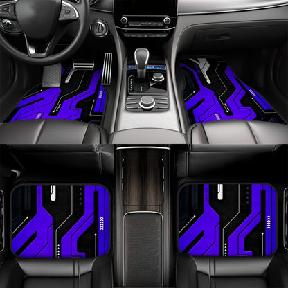 Abstract Livery Pattern Automotive Floor Mats