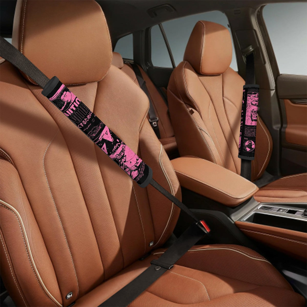 Seat Belt Cover Pad For Adults 2 Pcs