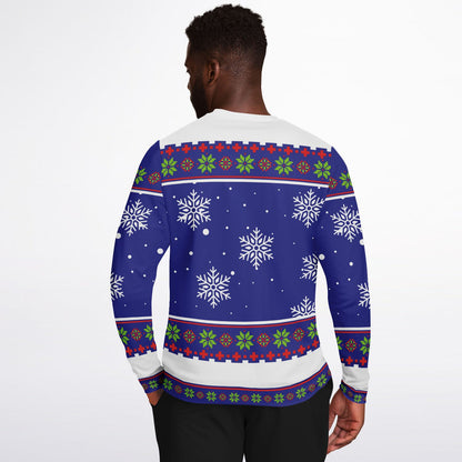 Bite Me Cheeky Christmas Holiday Sweatshirt