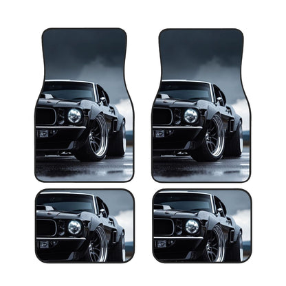 American Muscle Inspired Automotive Floor Mats – Classic Muscle Car Style Car Interior Accessory