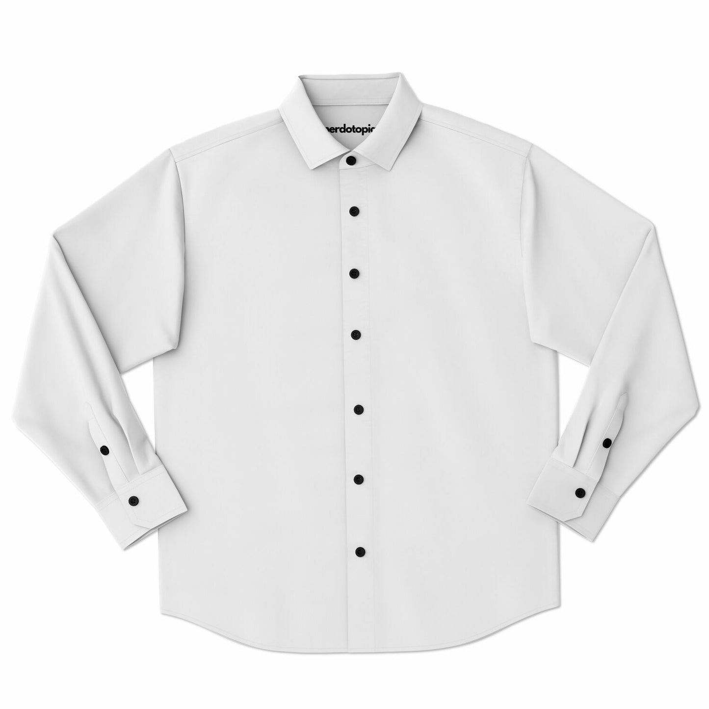 Japanese 911 Inspired Long Sleeve Button Down Shirt - AOP
