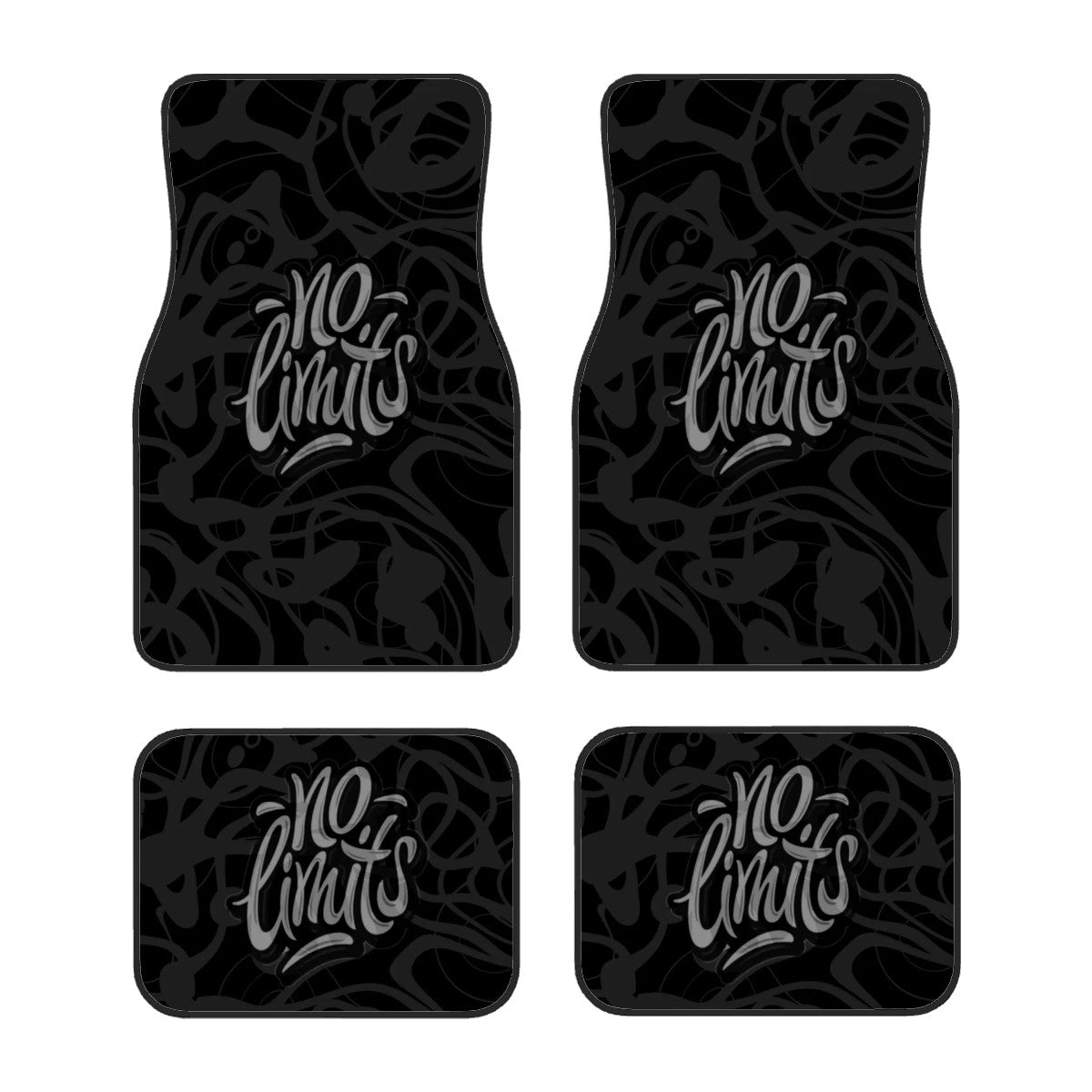 No Limits Grunge Automotive Floor Mats
