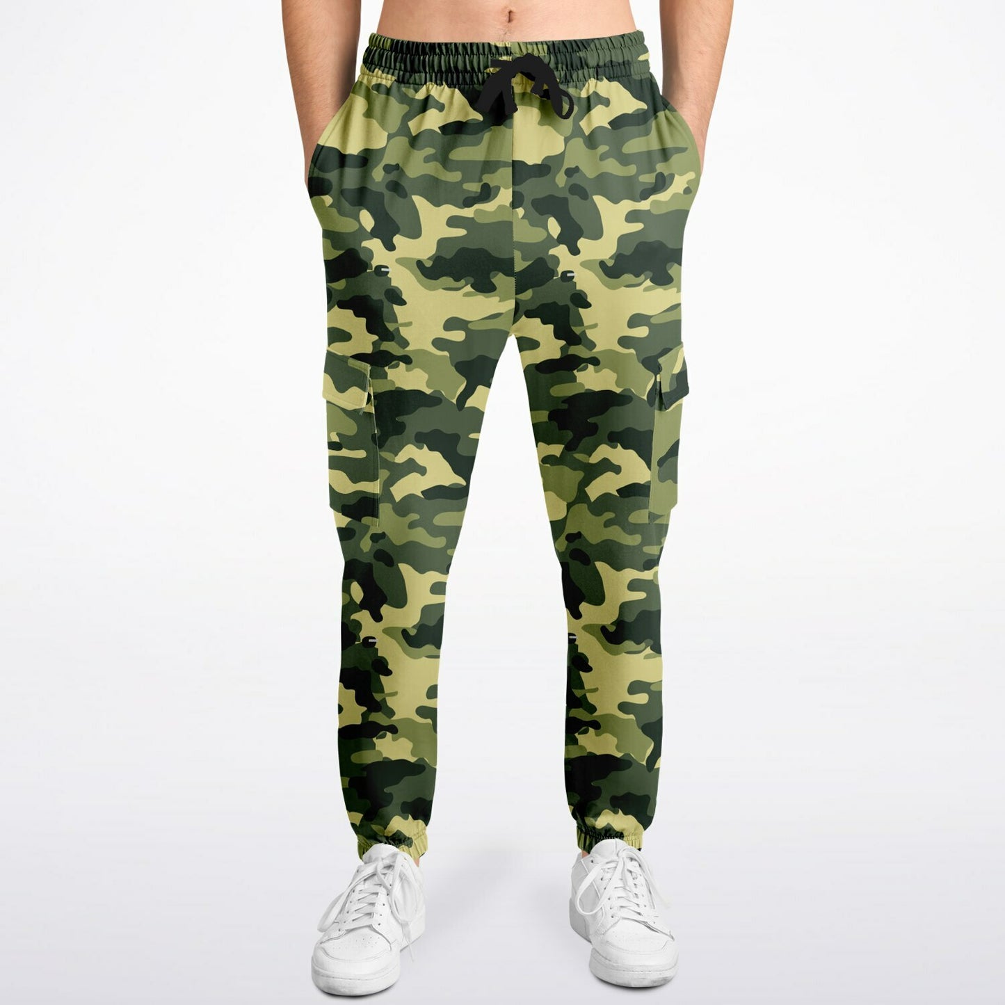 Camo Fashion Cargo Sweatpants