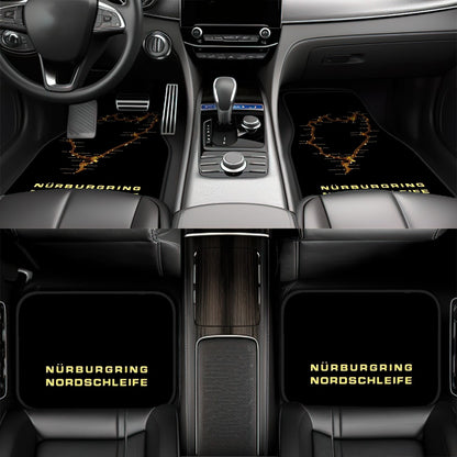 Nurburgring Inspired Automotive Floor Mats