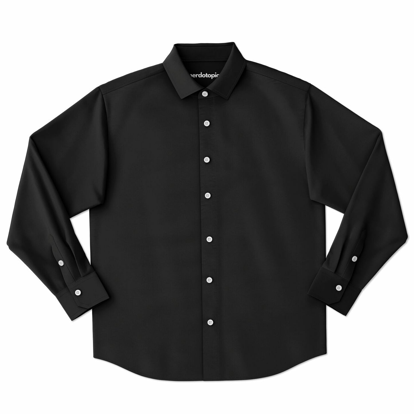 Silvia Soul Long Sleeve Button Down Shirt - AOP