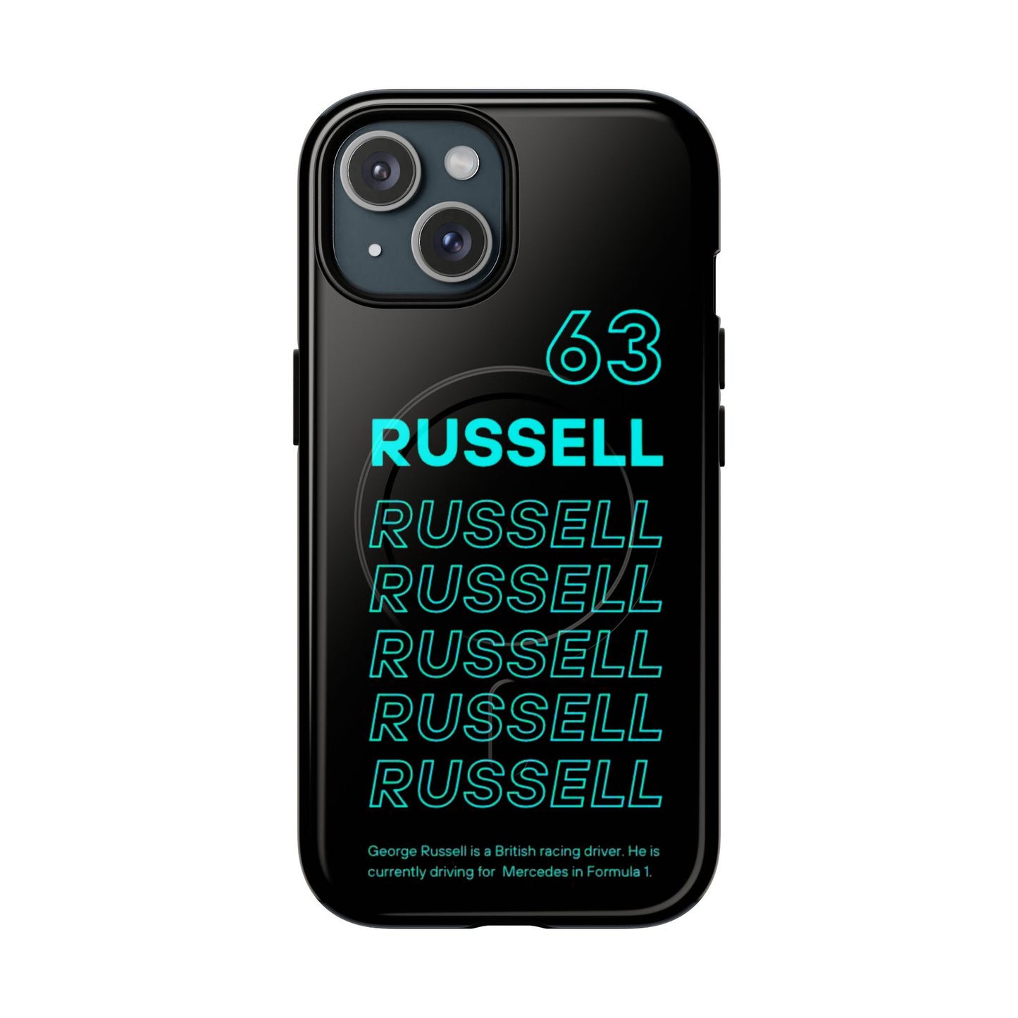Russell 63 F1 Inspired Tough Magnetic Cases