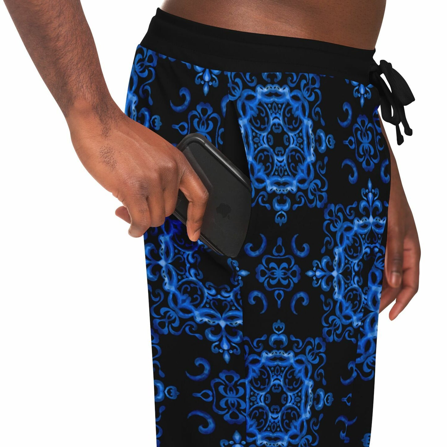 Blue Haze Pattern Fashion Sweatpants