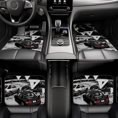 Japanese Mountain Drifting Inspired Automotive Floor Mats