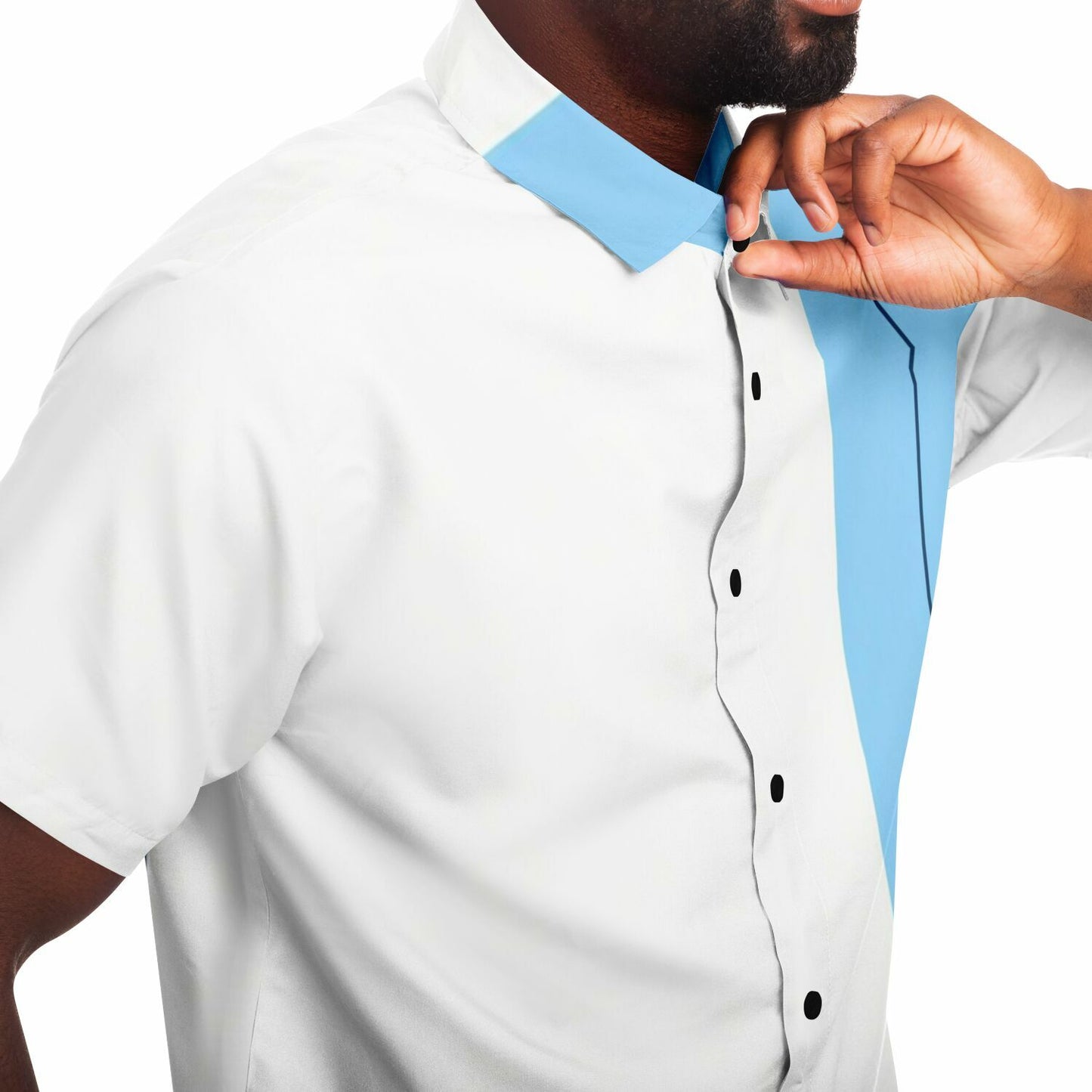 RWB Turbo S Short Sleeve Button Down Shirt - AOP