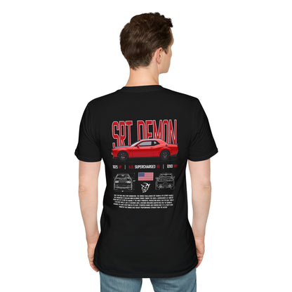 SRT Demon Poster Style T-Shirt
