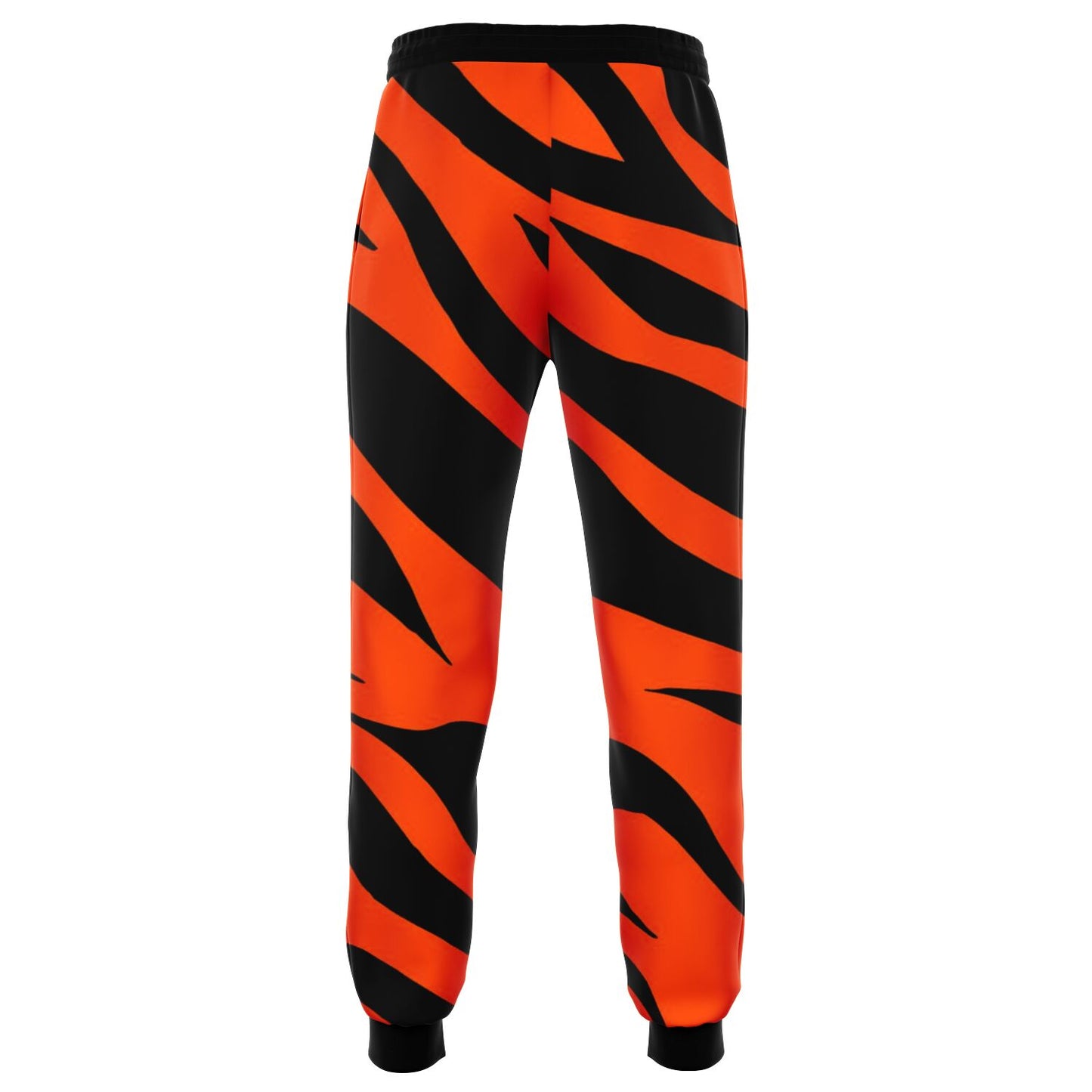 Orange Abstract Pattern Fashion Sweatpants