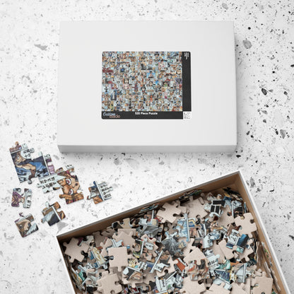 One Piece Anime Collage Jigsaw Puzzle [110, 252, 520, or 1014 pieces]