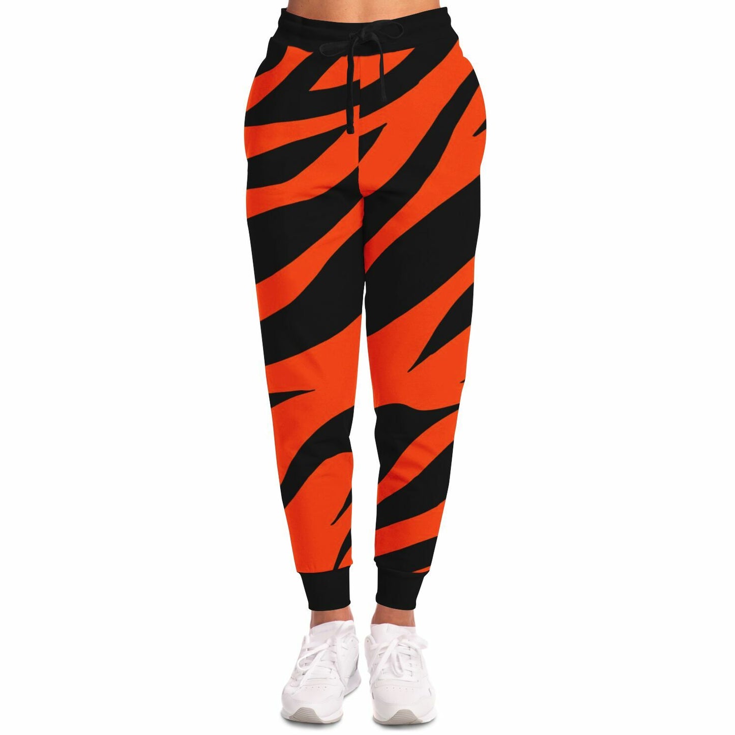 Orange Abstract Pattern Fashion Sweatpants