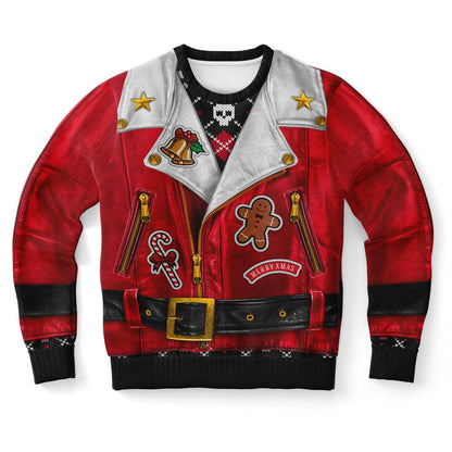 Sons of Santa Full Jacket Printed Sweatshirt