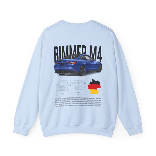 Bimmer M4 Poster Style Crewneck Sweatshirt