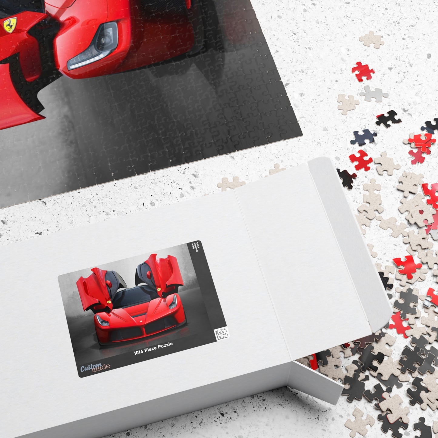 Laferrari Supercar Jigsaw Puzzle [110, 252, 520, or 1014 pieces]