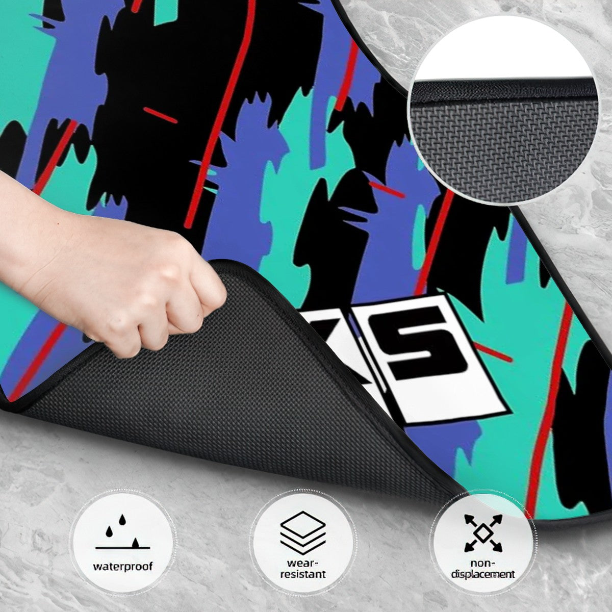 HKS Pattern Automotive Floor Mats