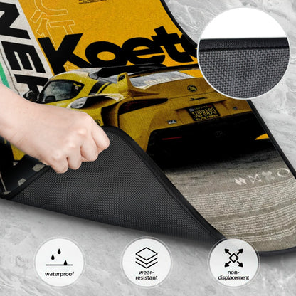 Tuner Supra Poster Style Automotive Floor Mats