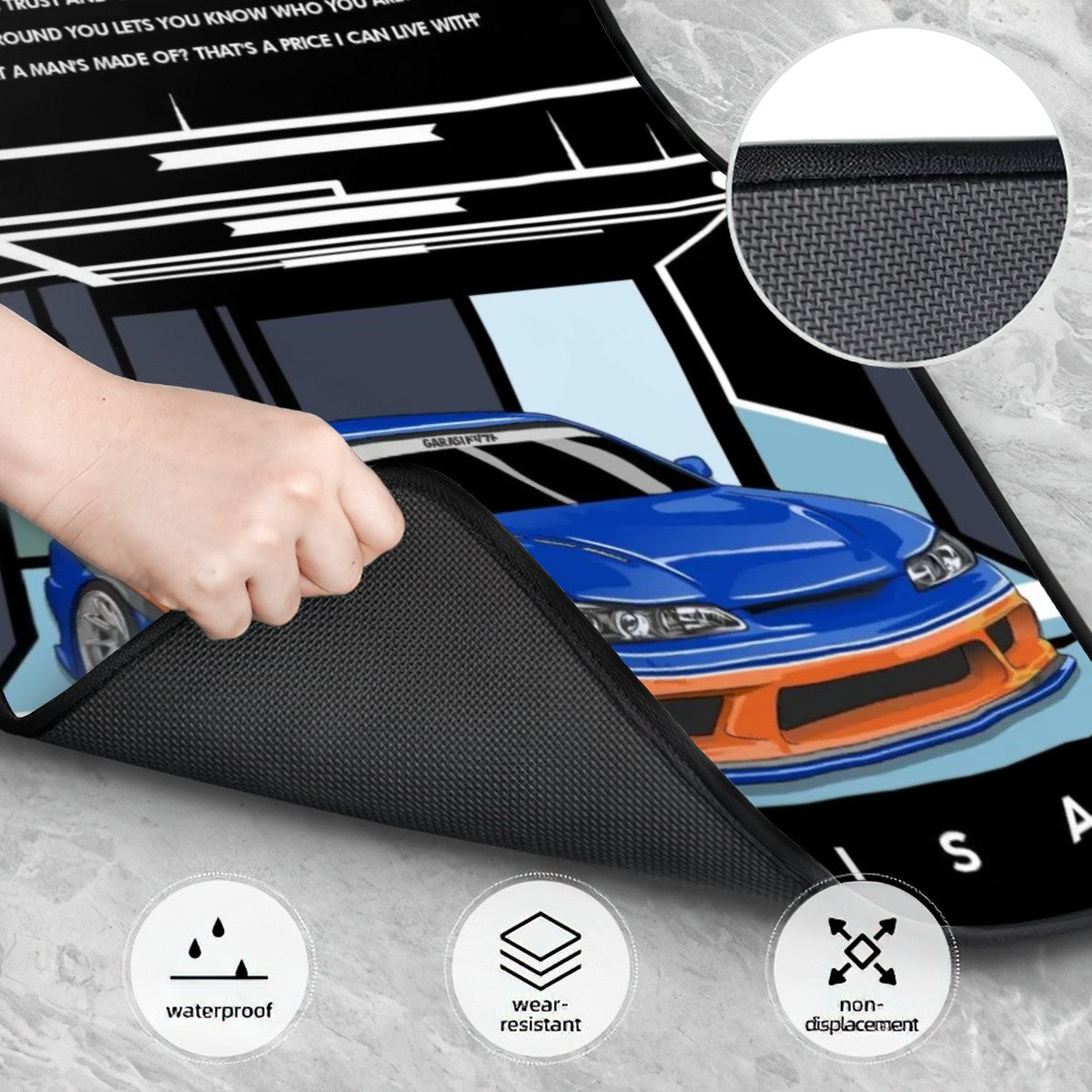 Mona Lisa S15 Automotive Floor Mats