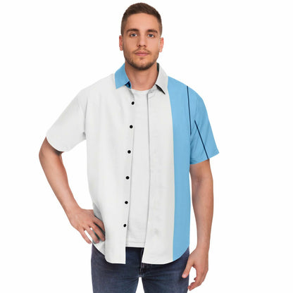 RWB Turbo S Short Sleeve Button Down Shirt - AOP