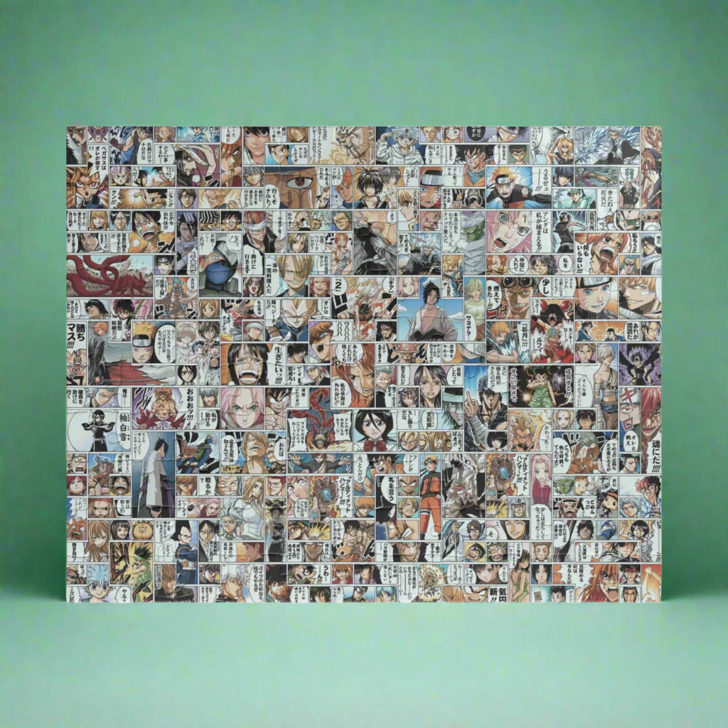 One Piece Anime Collage Jigsaw Puzzle [110, 252, 520, or 1014 pieces]
