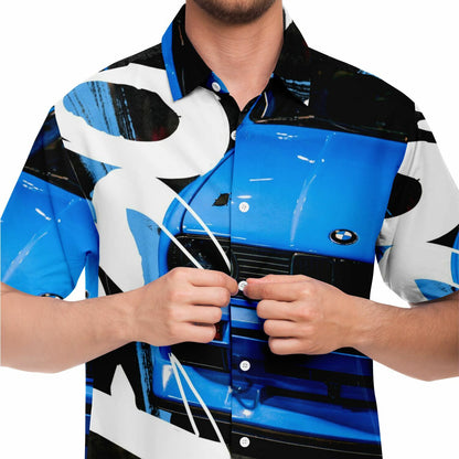 Bimmer E30 Short Sleeve Button Down Shirt - AOP