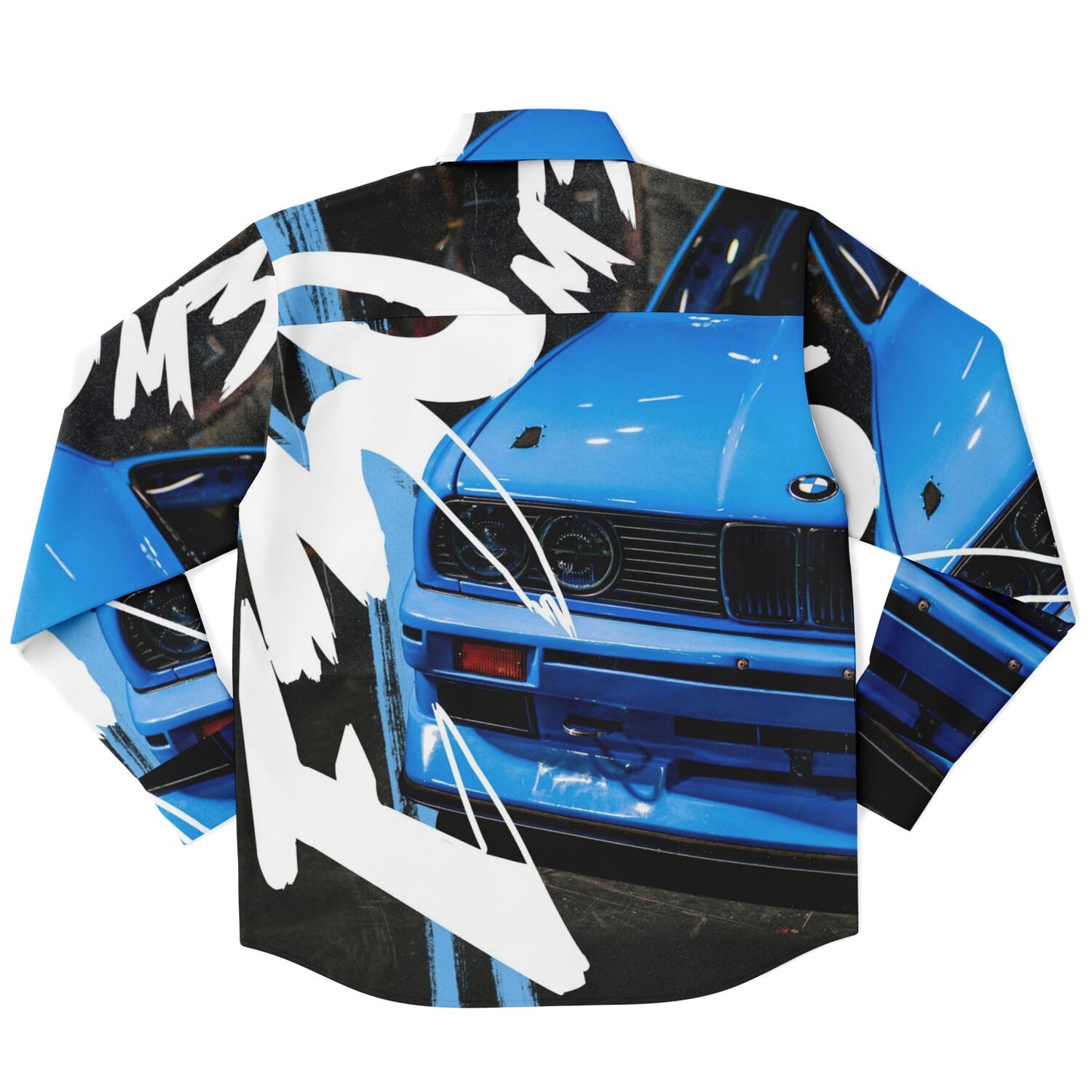 BMW E30 M3 Long Sleeve Button Down Shirt - AOP