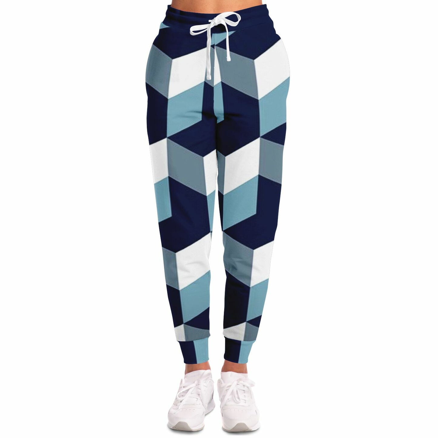 Cubes Pattern Fashion Sweatpants