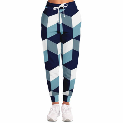 Cubes Pattern Fashion Sweatpants