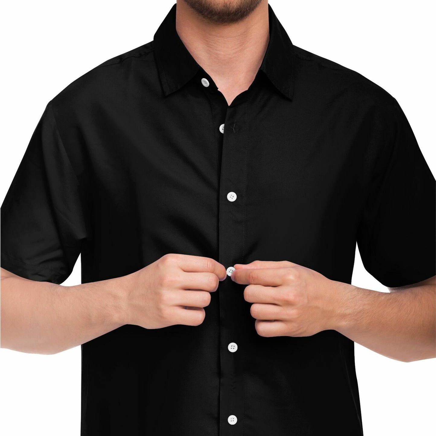 Silvia Soul Short Sleeve Button Down Shirt - AOP
