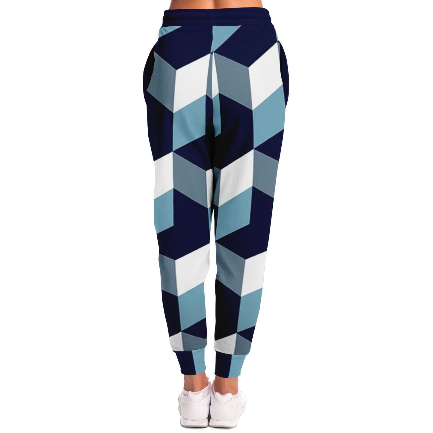 Cubes Pattern Fashion Sweatpants