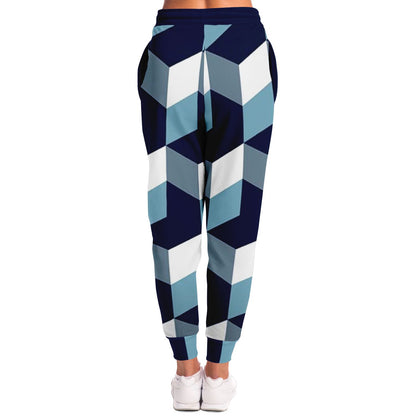Cubes Pattern Fashion Sweatpants