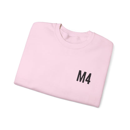 Bimmer M4 Poster Style Crewneck Sweatshirt
