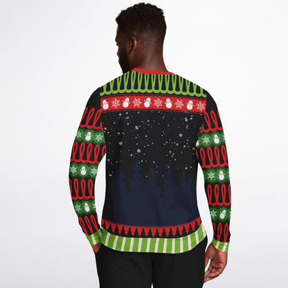 Kiss My Snowballs Snowman Funny Sweatshirt