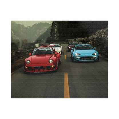 Car Lineup Jigsaw Puzzle [110, 252, 520, or 1014 pieces]
