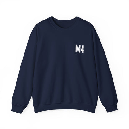 Bimmer M4 Poster Style Crewneck Sweatshirt