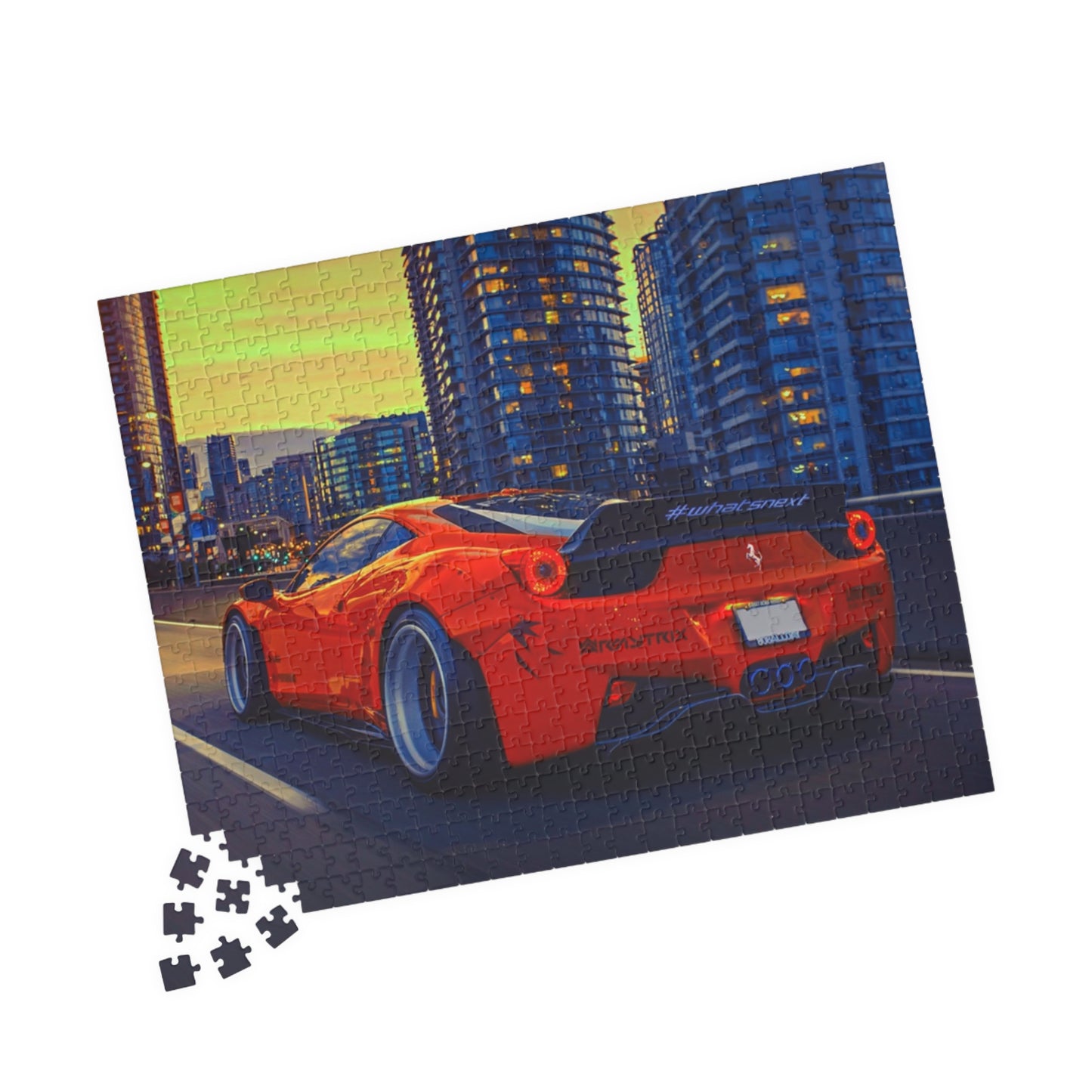 Ferrari  Widebody Jigsaw Puzzle [110, 252, 520, or 1014 pieces]