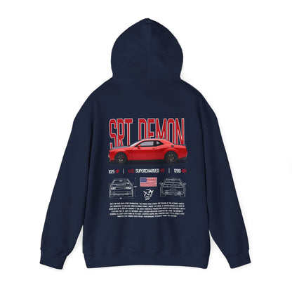 SRT Demon Poster Style Hoodie